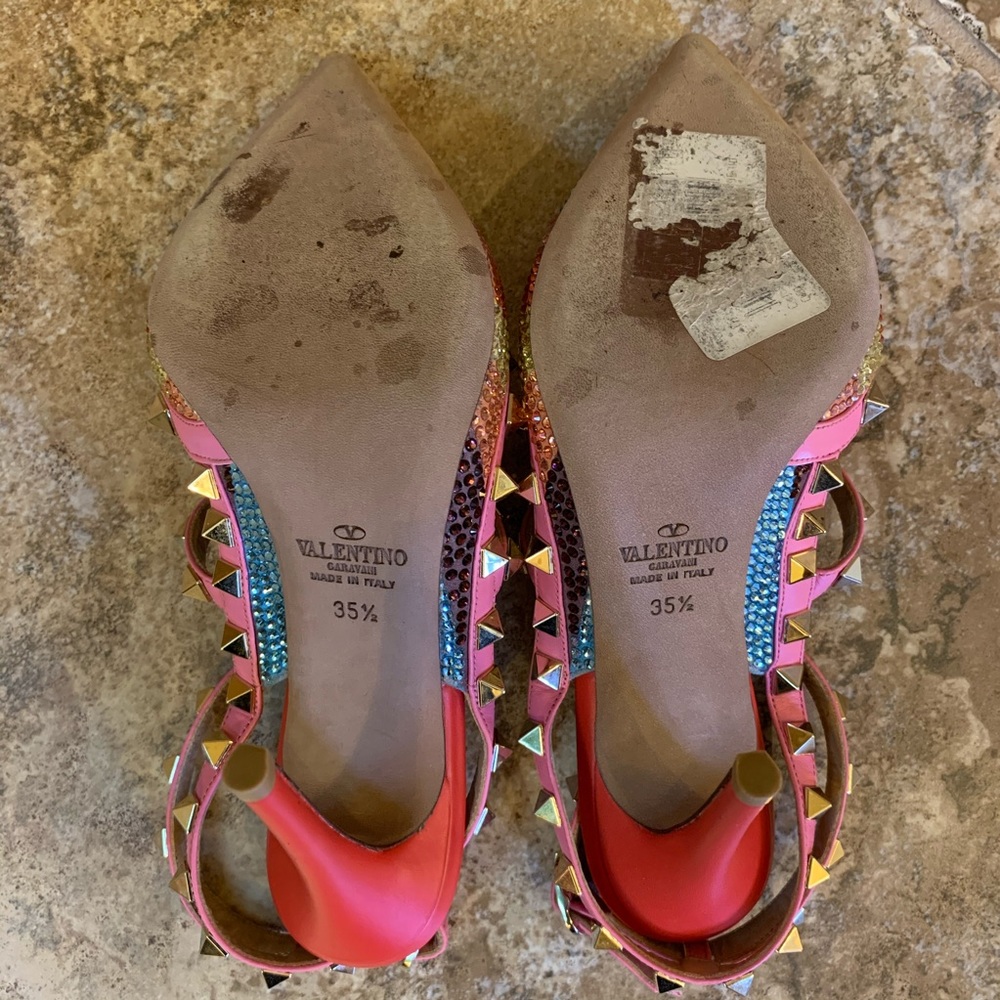 Valentino Rockstud RARE heels - Picture 5 of 8